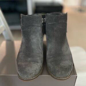 Blondo Gray Ankle Boots
